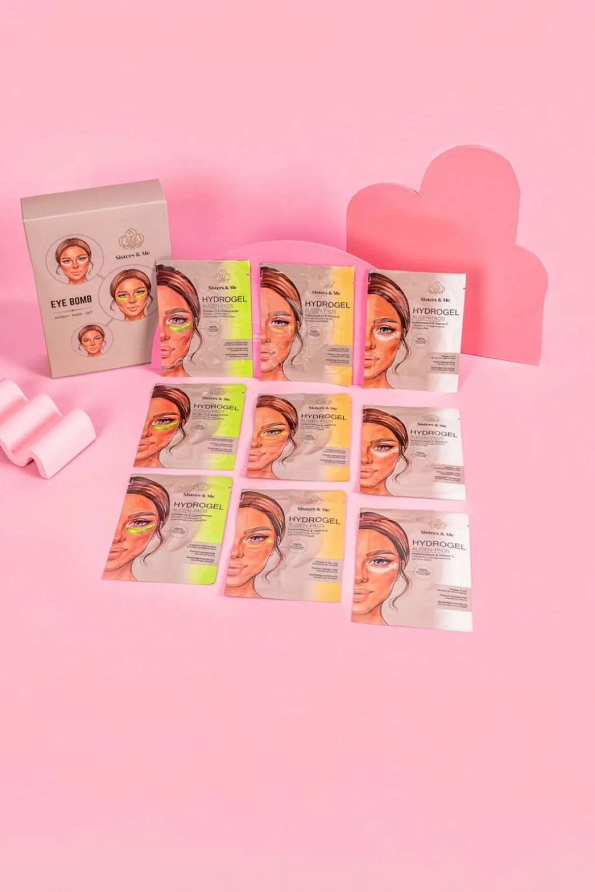 All-in-One Augen Pads-Set Eye Bomb – Sisters & Me