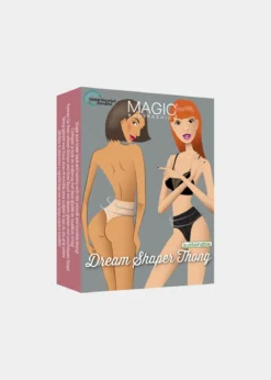 Beigefarbener Tanga mit Shape-Effekt – Dream Shaper Thong