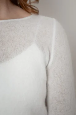 Braut Pullover aus Mohair-Strickmix – Suvi noni