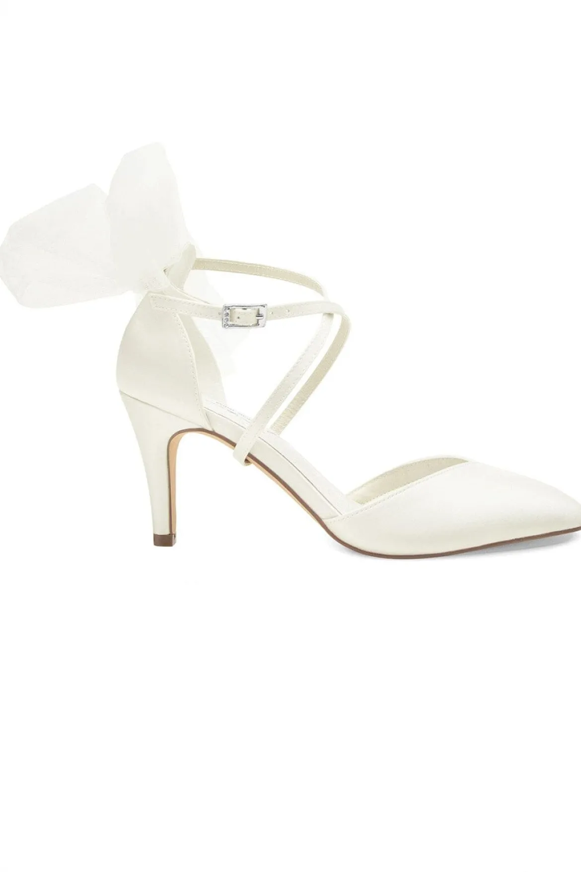 Brautschuh mit abnehmbarer Schleife – Florence | G.Westerleigh