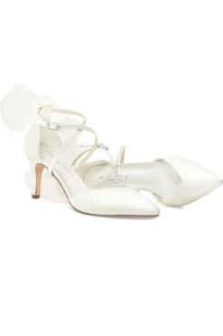 Brautschuh mit abnehmbarer Schleife – Florence | G.Westerleigh