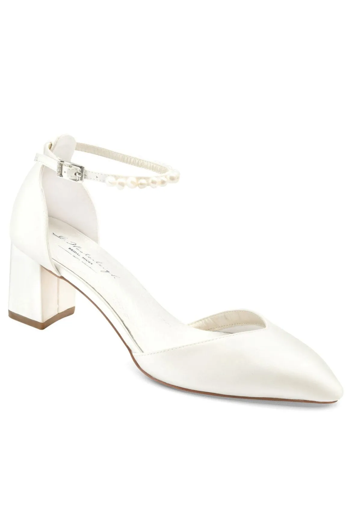 Brautschuh mit austauschbarem Riemen – Madison | G.Westerleigh