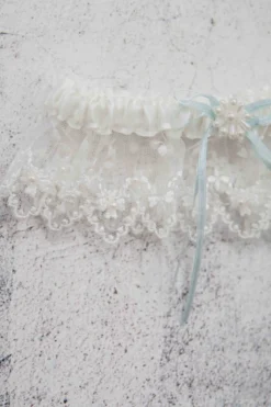 Braut Strumpfband im Vintage-Stil