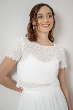 Braut Top aus Vintage-Spitze – Doli noni