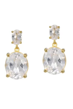 Cubic Zirkonia-Ohrstecker – Evelyn