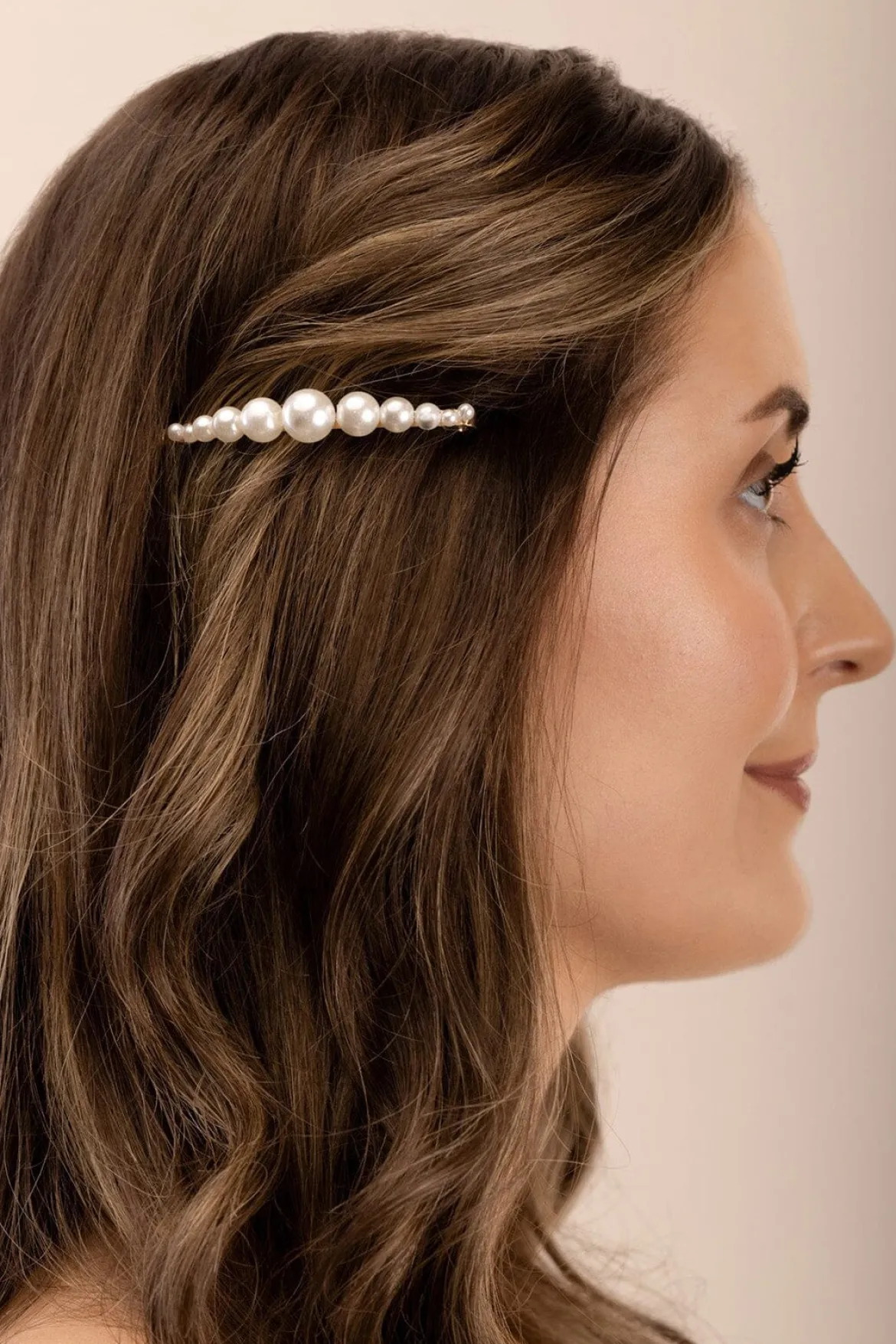 2-er Set Haarklemmen mit Kunstperlen | The Perfect Bridal Company