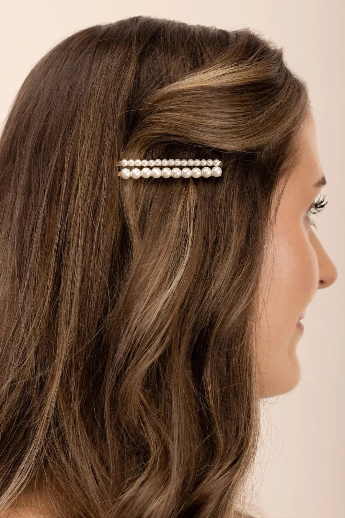 4-er Set Haarklemmen mit Kunstperlen | The Perfect Bridal Company