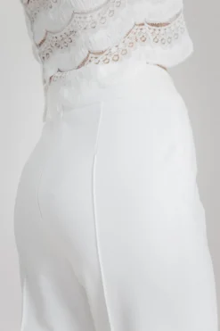 Figurbetonte Braut Hose mit Bügelfalten – Lenya noni