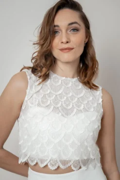 Funkelndes Braut Top – Eske noni