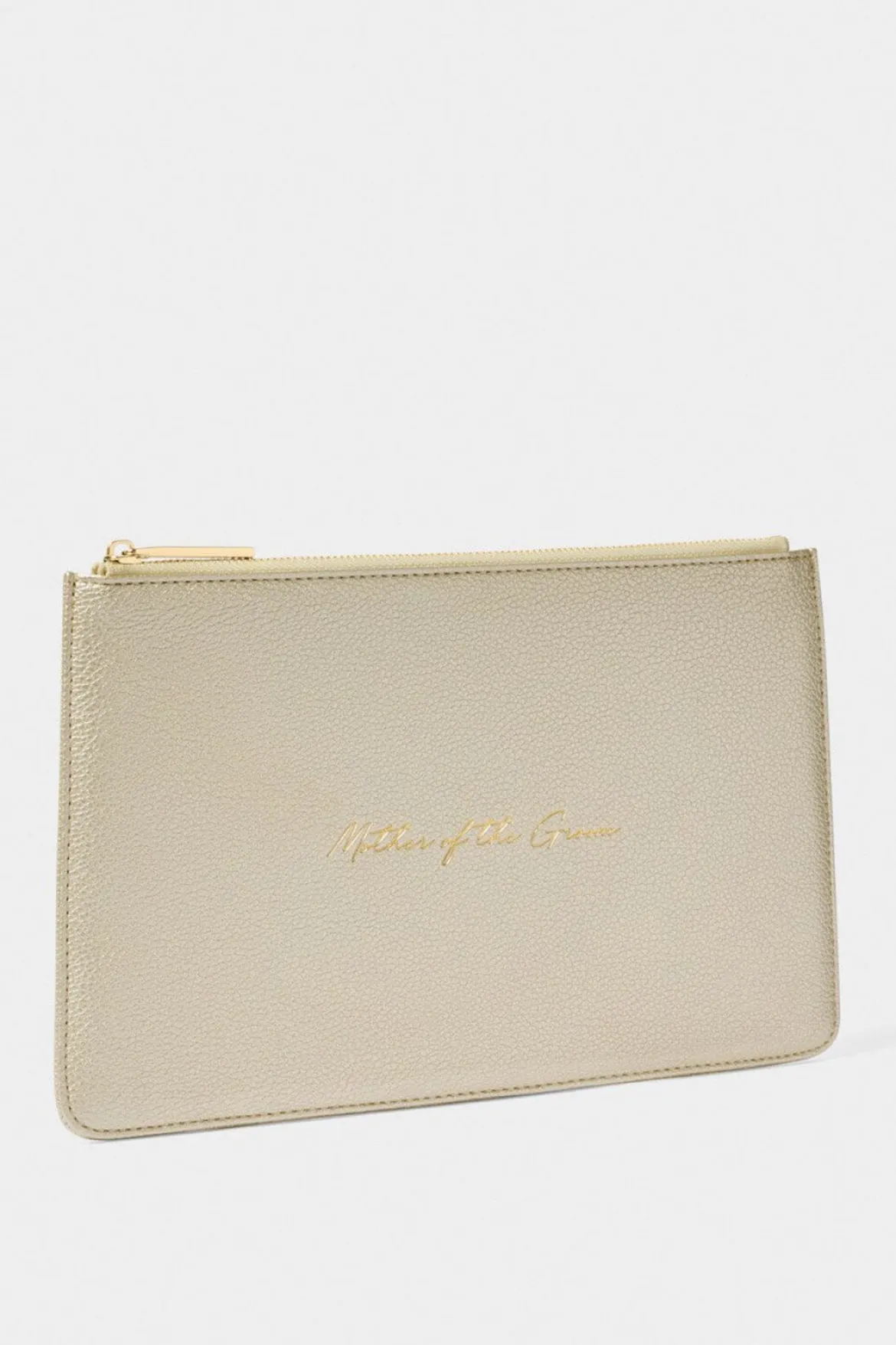 Goldfarbene Pouch "Mother of the Groom" – Katie Loxton