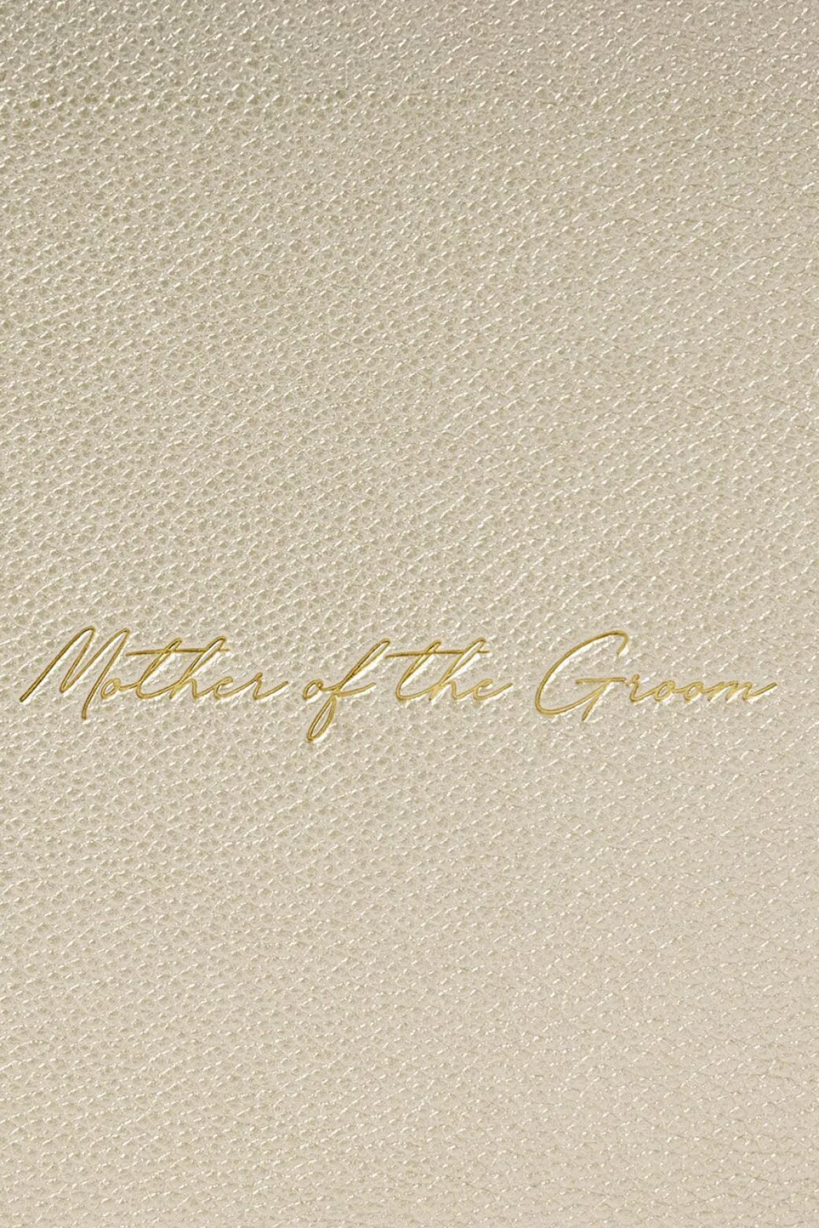 Goldfarbene Pouch "Mother of the Groom" – Katie Loxton