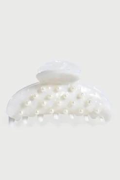 Haarklammer – White Pearl | Weat