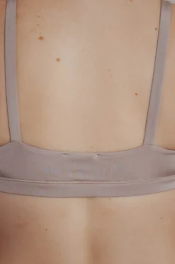 Hellgraues Bustier – Bralette Putty Twobirds