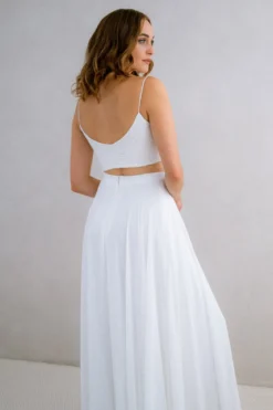 Kurzes Spitzentop – Aveline noni