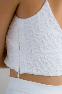 Kurzes Spitzentop – Aveline noni