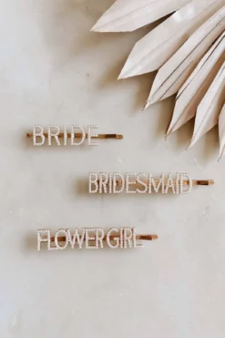Perlen-Haarklammer "Bridesmaid"