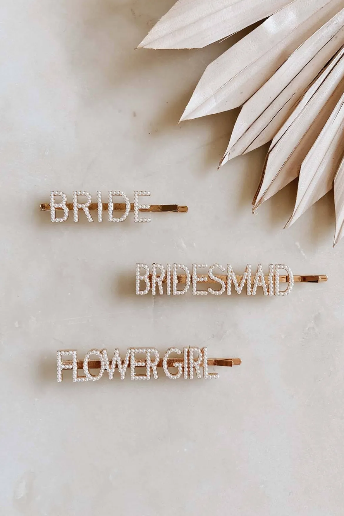 Perlen-Haarklammer "Bridesmaid"