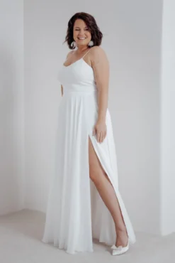 Plus Size Braut Rock aus Chiffon – Jona noni Curvy