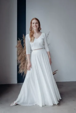 Puristisches Braut Top mit Rückendetails – Ona noni by you
