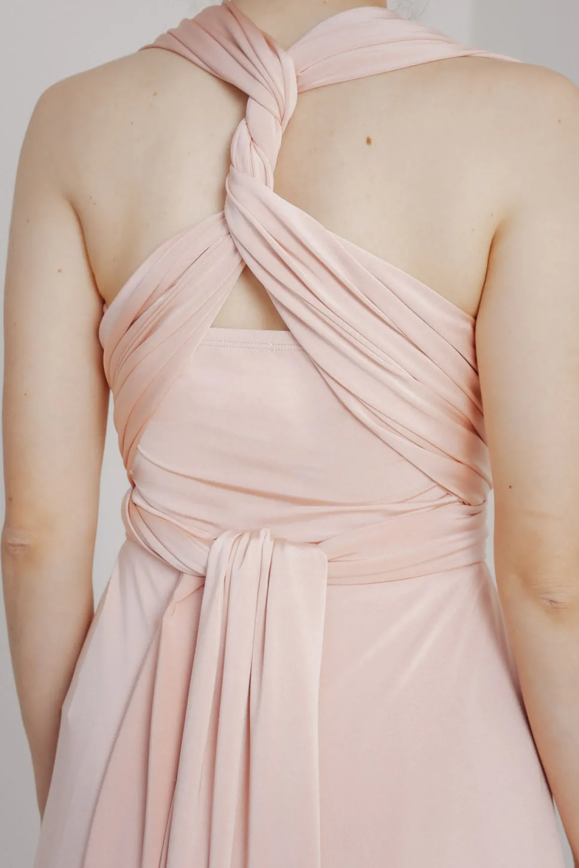 Rosafarbenes Unterziehtop – Long Jersey Bandeau Blush Twobirds