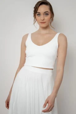 Schlichtes Braut Top – Ilvy noni