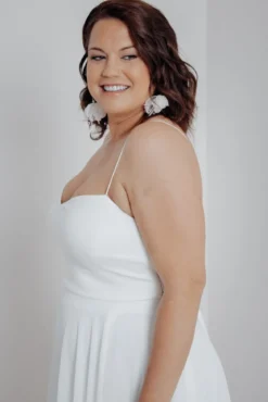 Schlichtes Top mit Herzausschnitt – Pina noni Curvy
