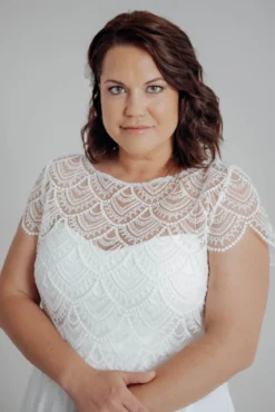 Schlichtes Top mit Herzausschnitt – Pina noni Curvy