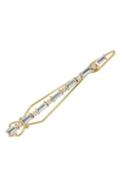 Schmaler Haarclip mit funkelnden Kristallen – New Horizon