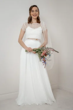Schwingender Maxi-Chiffonrock – Mireya noni