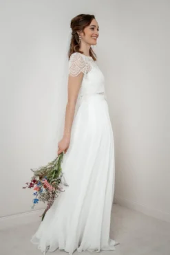 Schwingender Maxi-Chiffonrock – Mireya noni