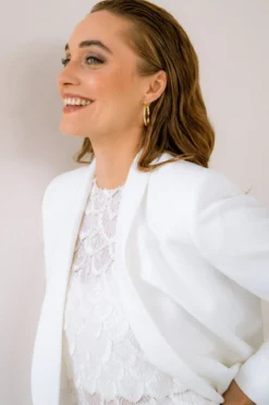 Showroom Only: Blazer in Ivory – Aira noni Selected