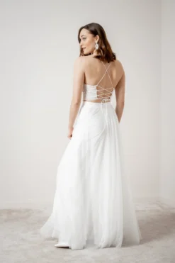 Showroom Only: Braut Rock in Ivory aus Softtüll – Christy noni Selected
