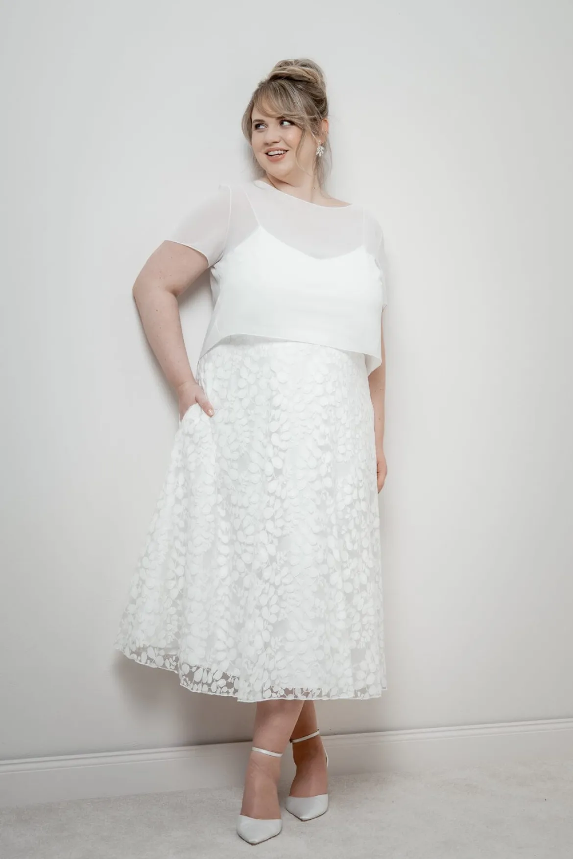 Showroom Only: Braut Rock – Liza Midi noni Curvy Selected