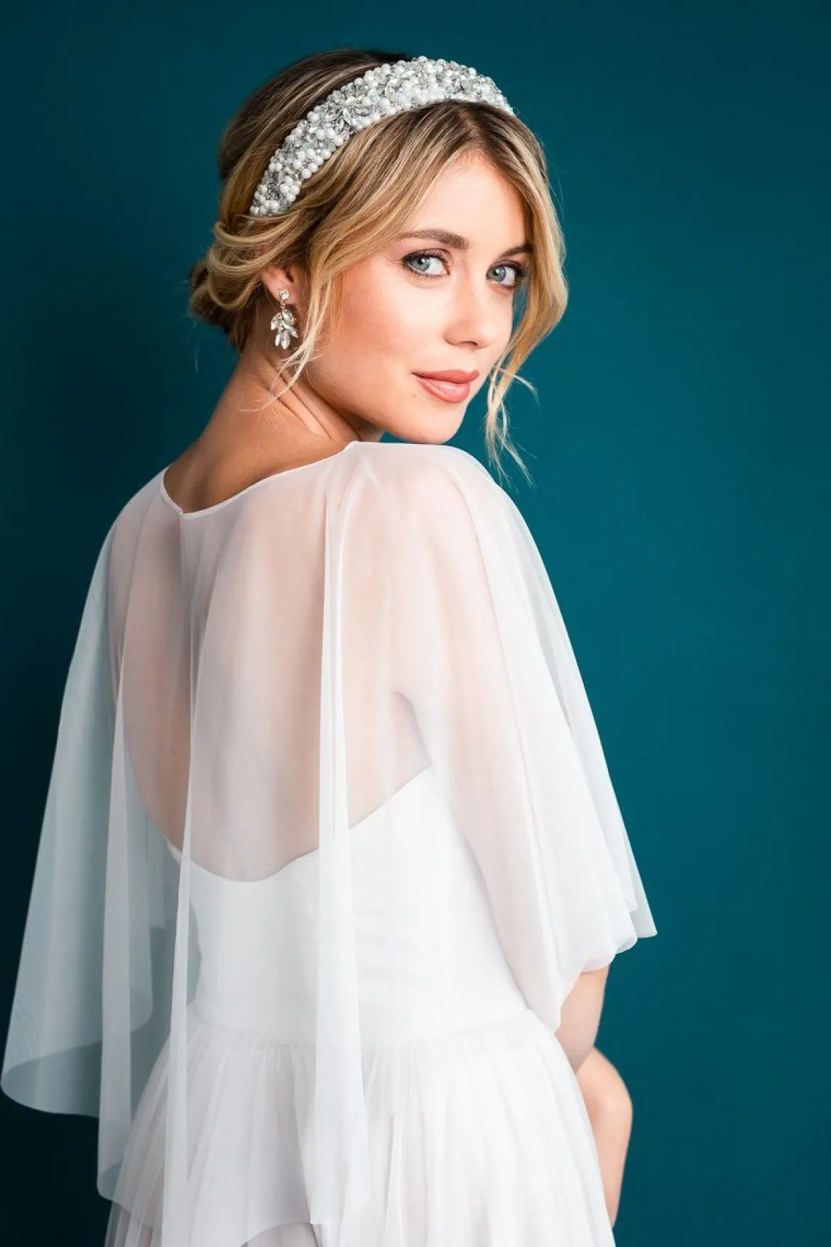 Showroom Only: Kurzes Tüll-Cape – Lukida noni Selected