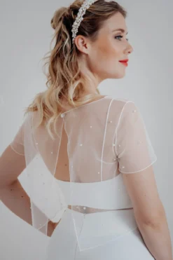 Showroom Only: Perlen-Braut Top – Rubia noni Selected