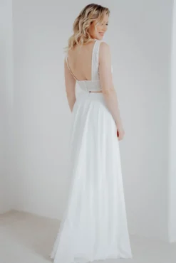 Showroom Only: Ärmelloses Top mit tiefem Ausschnitt – Jala noni Selected