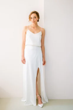 Showroom Only: Satin Braut Top – Minoa noni Selected