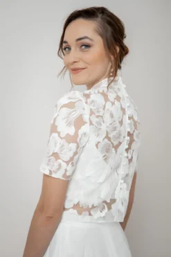 Showroom Only: Stehkragentop – Cales noni Selected