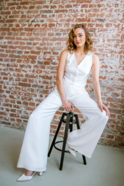 Showroom Only: Weste in Ivory – Nyra noni Selected