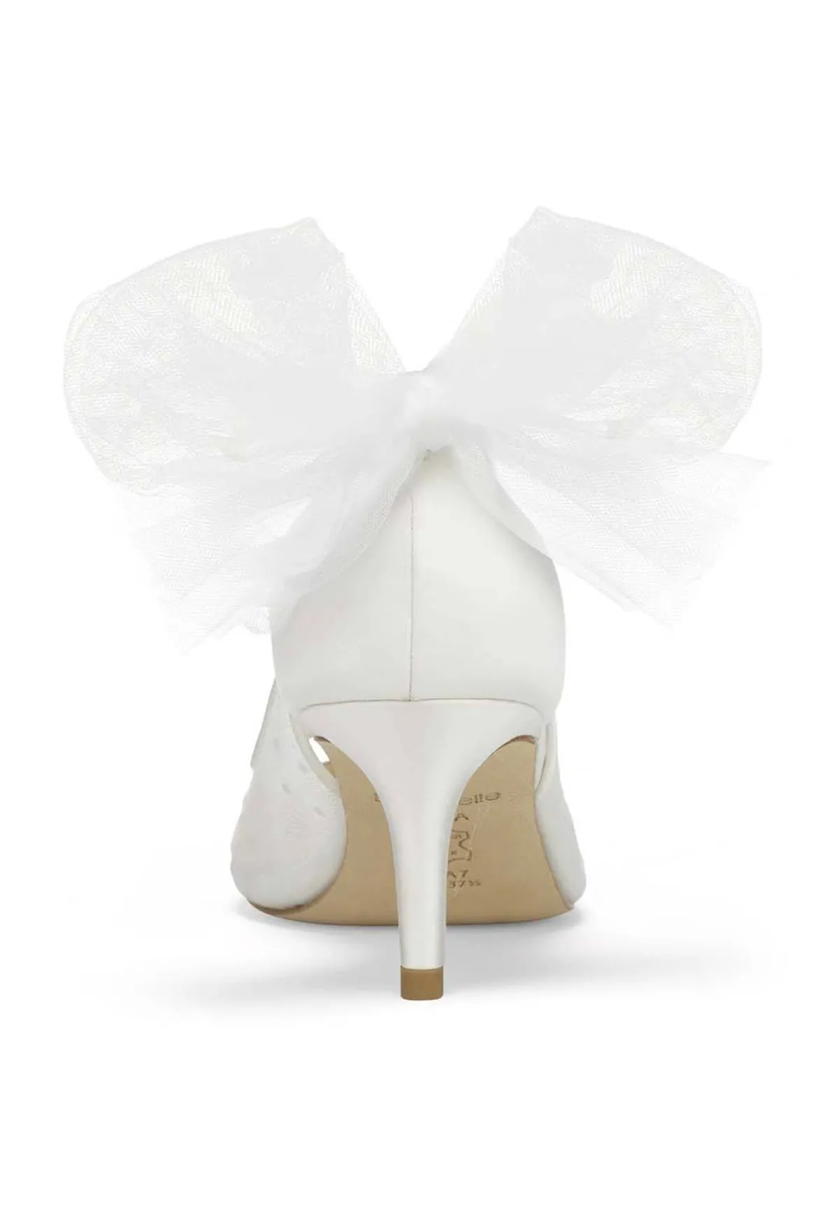 Slingback Pumps mit Polka Dots und Schleife – Maggie Bella Belle Shoes