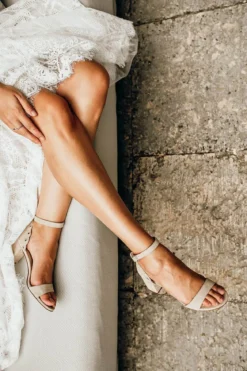 Sommersandalette für die Braut - Magnolia Nude | Hello Lovely Shoes