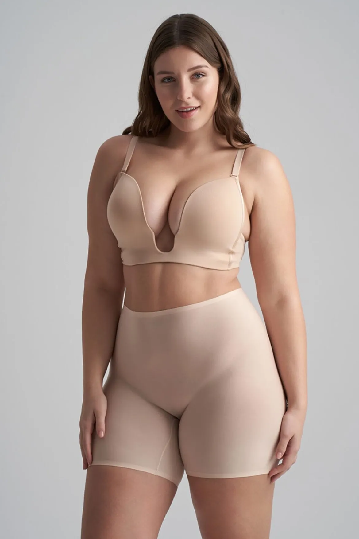 Ultra Plunge BH in Beige – Bye Bra