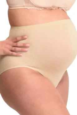 Umstands-Slip in Beige – Mamsy