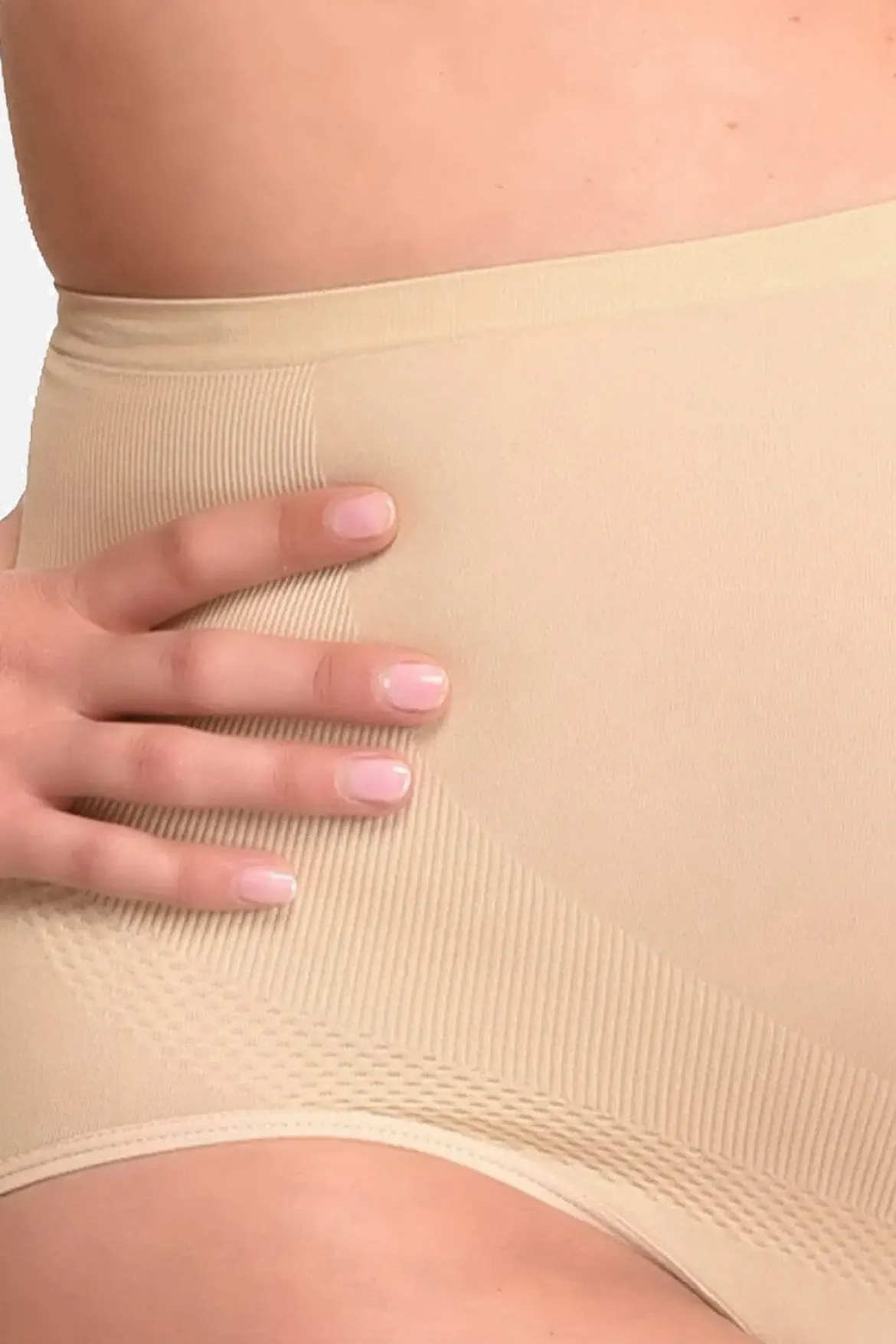 Umstands-Slip in Beige – Mamsy