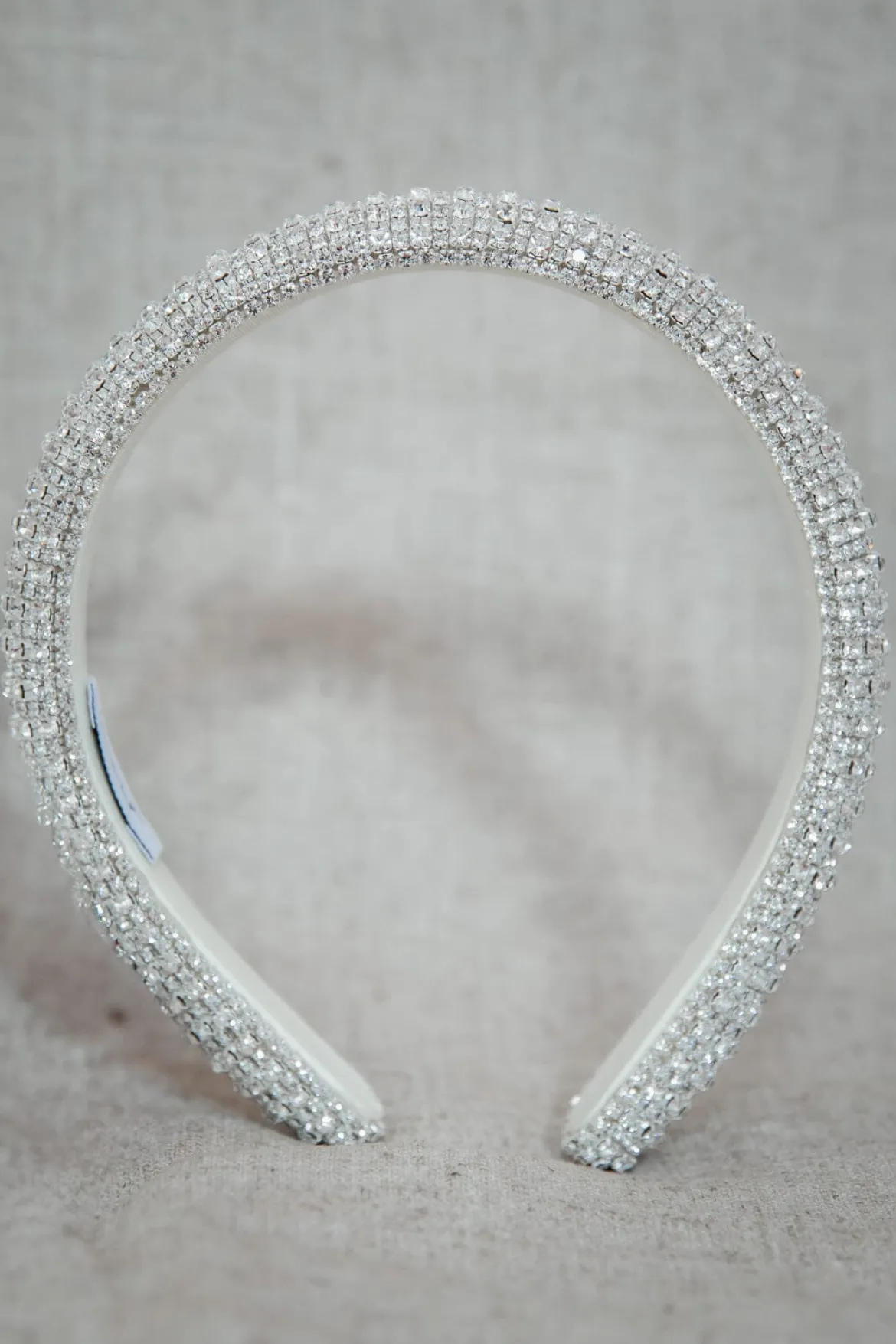 Verzierter Haarreif – Crystal White | Weat