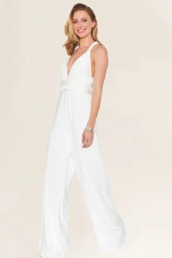 Wandelbarer Einteiler – Jumpsuit Convertible Ivory Twobirds