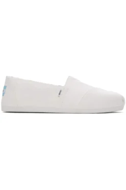 Weiße Espadrilles aus recycelter Baumwolle – TOMS Alpargata