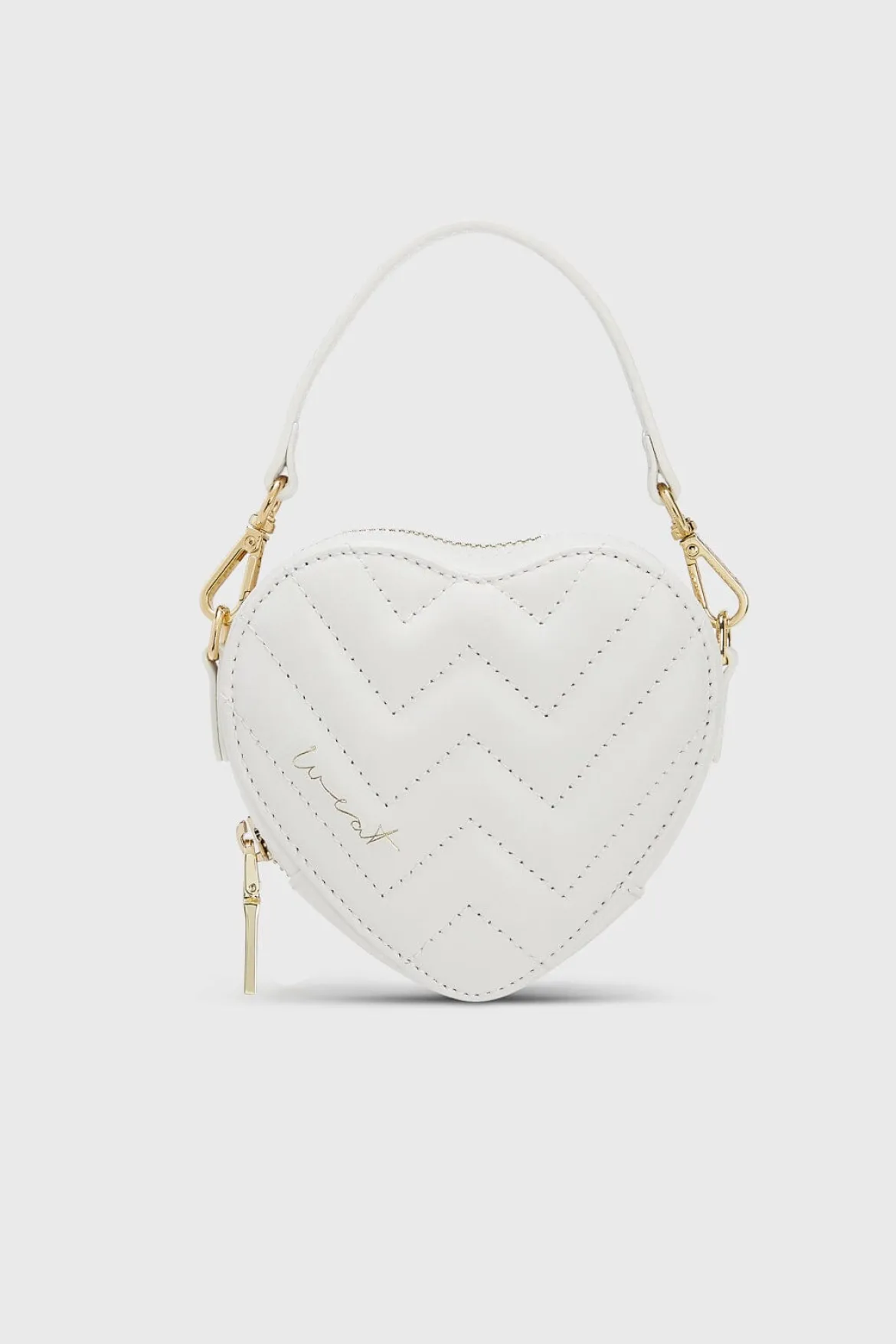 Weiße Herztasche – Mini Heart Bag Coconut | Weat