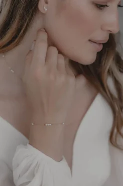 Zartes Armband mit Perlen – Celine